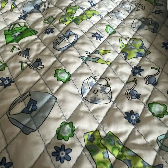 Pantology quilted‎ lightweight blue jacket. Size 8P - Picture 9 of 9